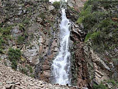 Ущелье Тургень Медвежий водопад