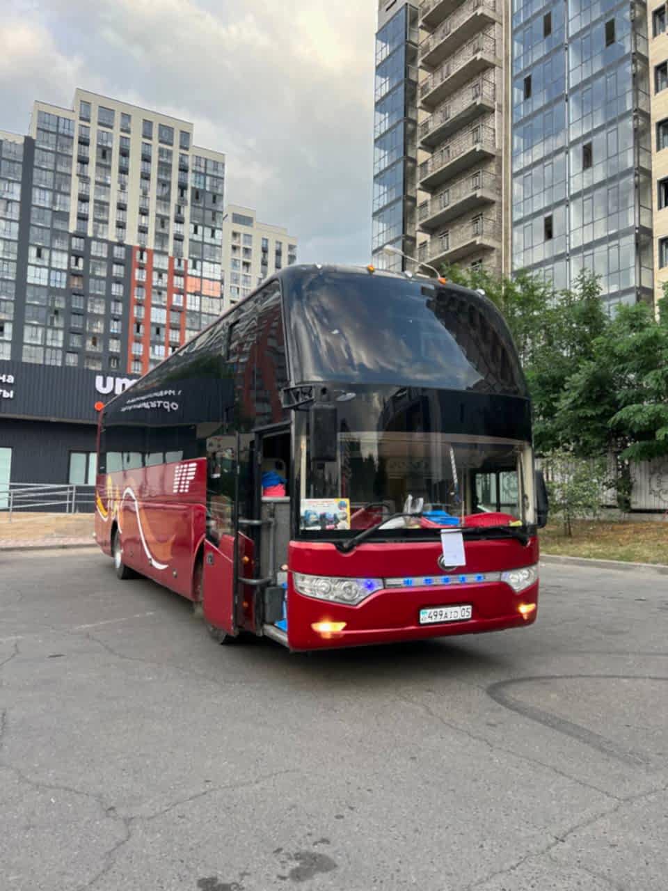 Спальный автобус на Северное побережье Иссык-Куля